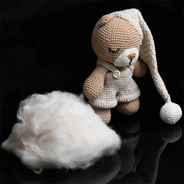 Preenchimento de fibra de algodão natural premium para projetos ecológicos