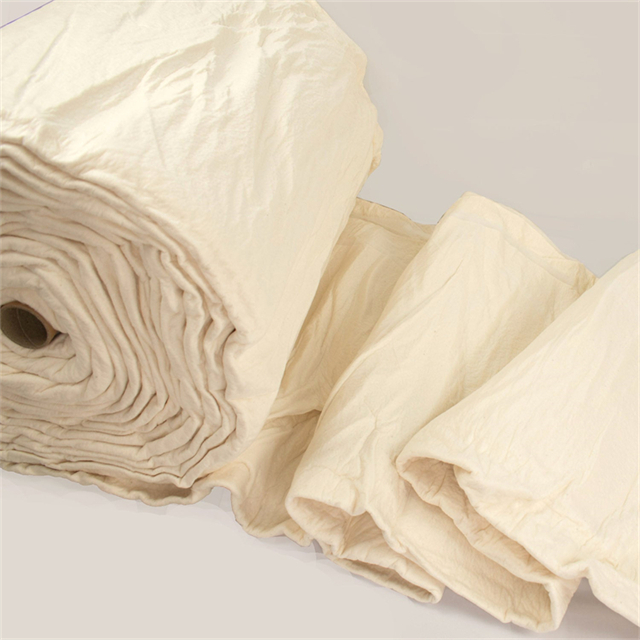 Artesanato de colcha de algodão natural e arte vestível