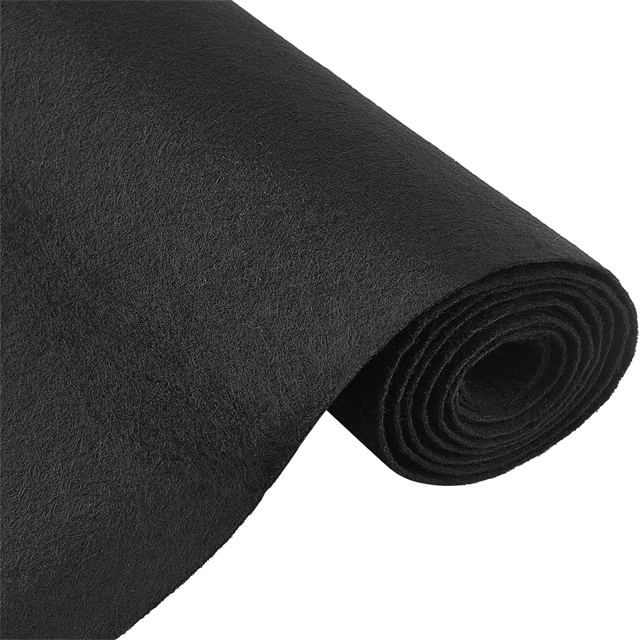 Felt Felt Craft Felt Felt Fable Roll Black Nonwoven Felt Roll para costura artesanal de retalhos artesanais