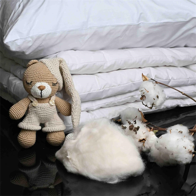 Preenchimento de fibra de algodão natural premium para projetos ecológicos