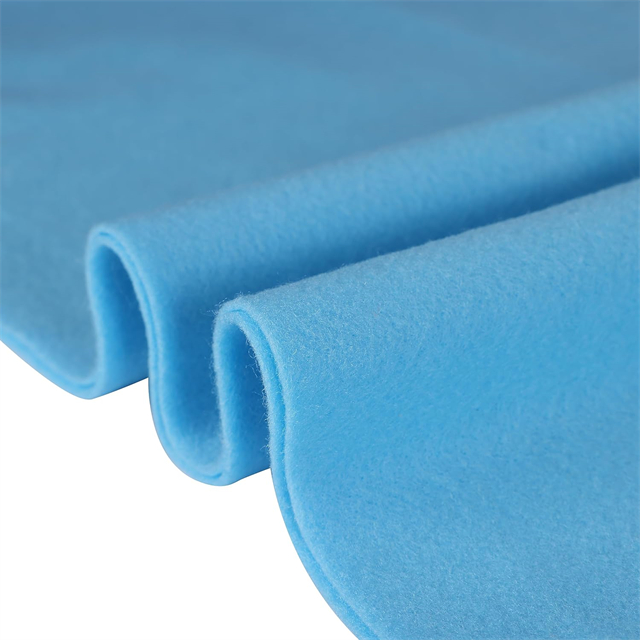 Tecido artesanal de poliéster não tecido para artesanato de bricolage, material de retalhos de costura parecia