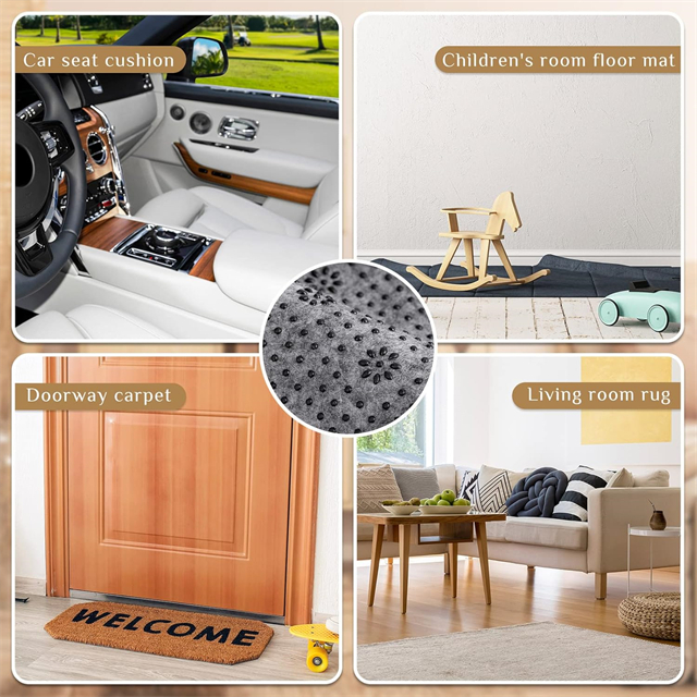 Sinta o tapete no quadro