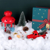 Fluff de algodão artificial suave de neve perfeito para as aldeias de Natal Mantels Holidays Displays