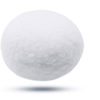 Bolas de neve de algodão artificial ideais para brincar e decoração de férias em interior