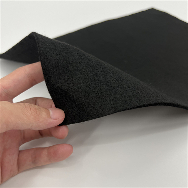 Feltro preto resistente à chama de alto desempenho para interiores de automóveis