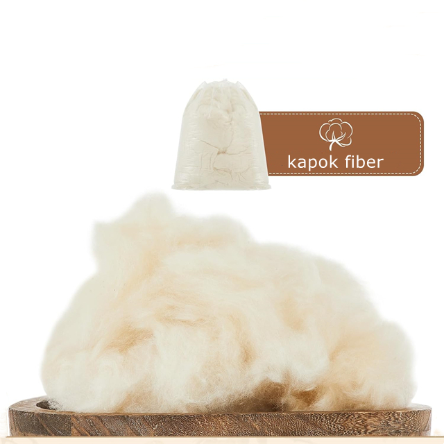 100% Kapok Fiber Organic Chefing para encher os travesseiros sofás de colchões de colchões de colchões de colchões e mais