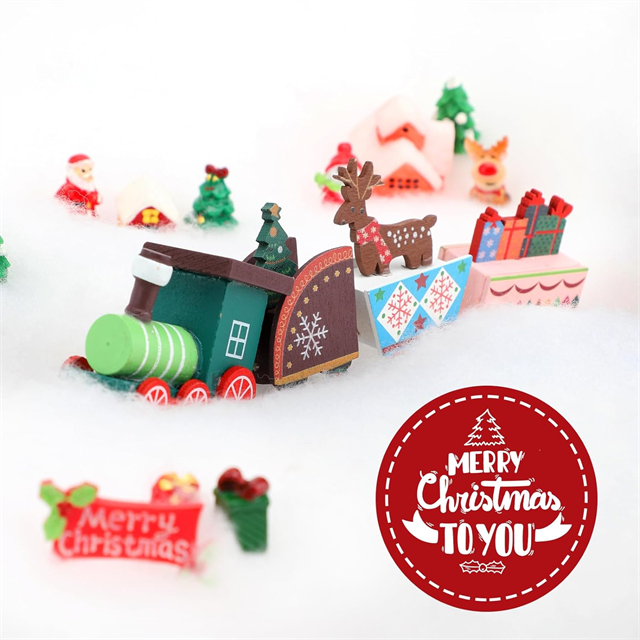 Bobertor de Natal fofo decoração de neve artificial realista