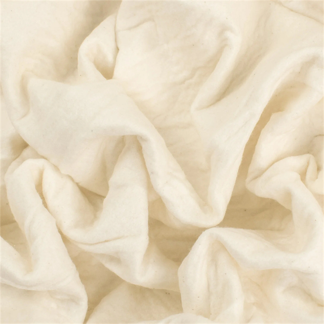 Artesanato de colcha de algodão natural e arte vestível