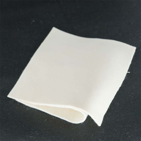 Feltro 100% meta-aramida resistente a altas temperaturas UL94 V-0 tecido retardador de chamas respirável, anti-rugas e ecologicamente correto