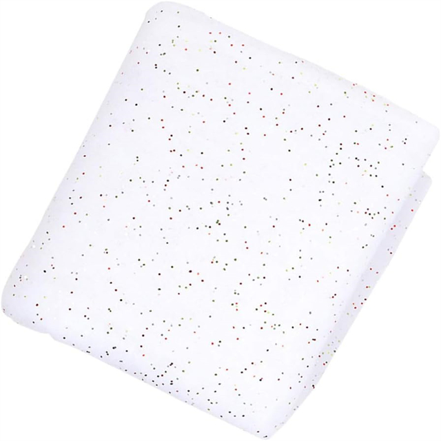 Cobertor de neve decorativo de brilho para cenas de Natal