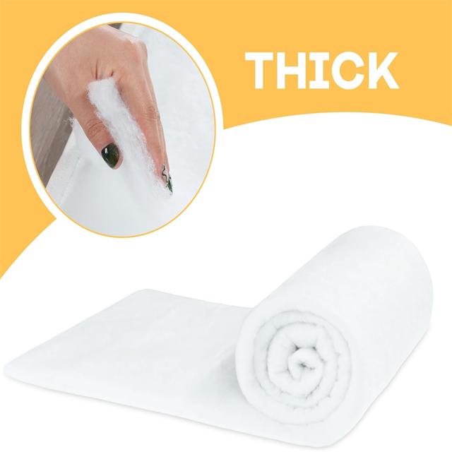 Upholstery Batting Dacron Polyester Cushion Wrap para almofadas de espuma Projetos de estofamento diy