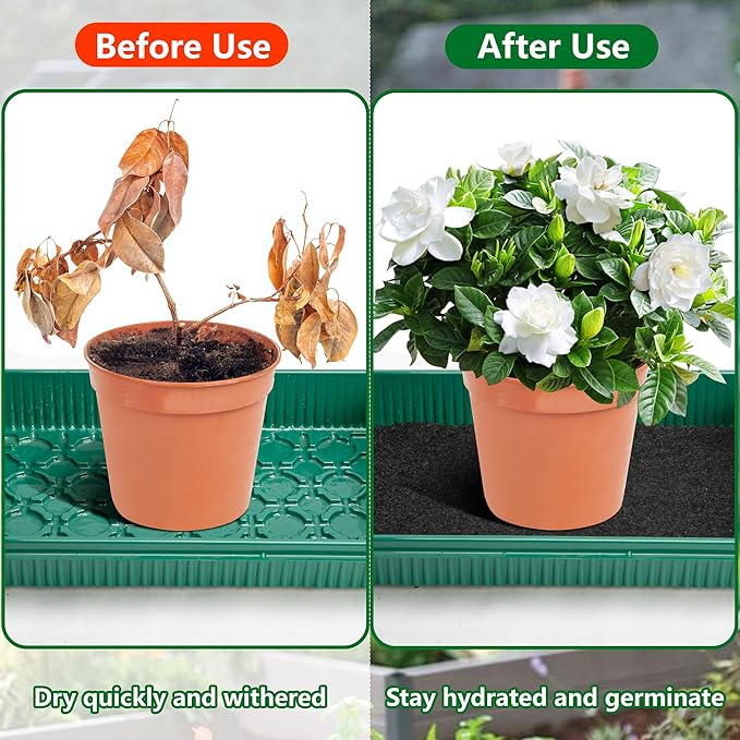 YUEXIN Sistema de irrigação automática automática de 110 x 25 polegadas - Kit de bomba de irrigação interna inteligente para plantas com vários vasos
