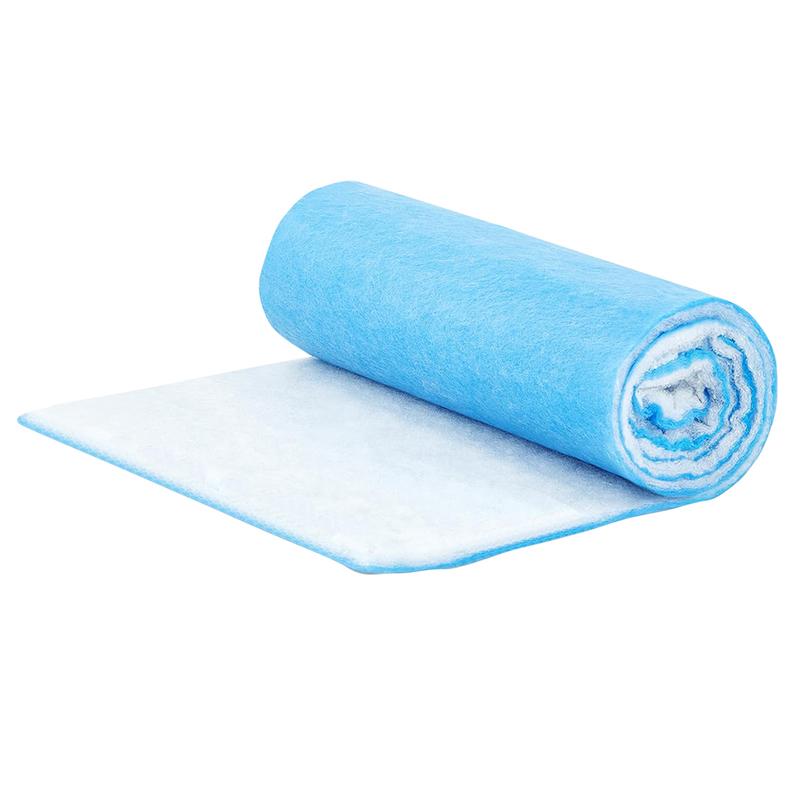 Filtro de poliéster 25x120 Polegada, filtro de ventilação cortado para caber no material de filtragem de ar, filtro de ventilação doméstica reutilizável de 3 camadas MERV 8